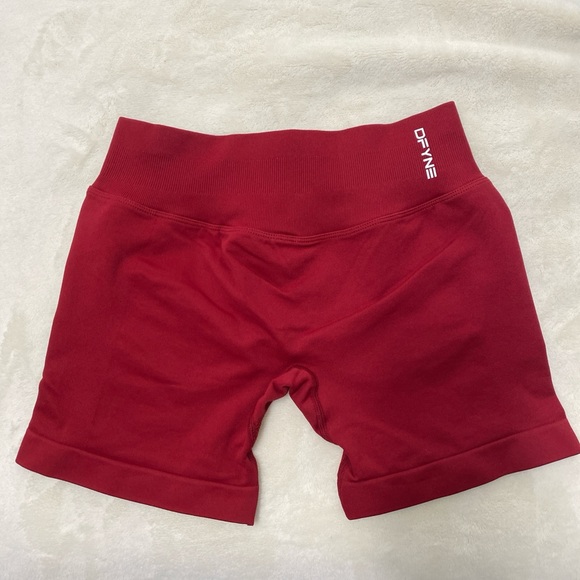 Dfyne Pants - Crimson Red Dfyne Impact 4.5” shorts